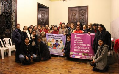 Agenda Política de la Mujer por la Ciudad de Lima