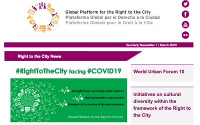 Right to the City News March 2020