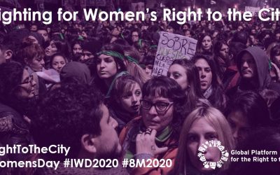 Fighting for Women’s Right to the City at IWD 2020!