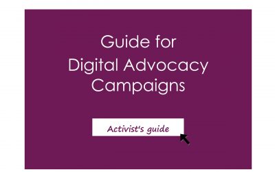 Guide to digital advocacy campaigns