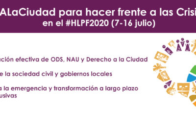 El Derecho a la Ciudad en el Foro Político de Alto Nivel