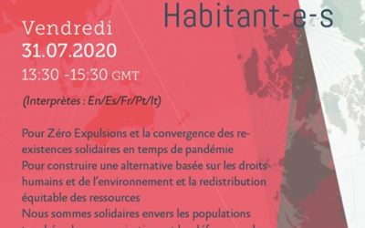 PREMIÈRE ASSEMBLÉE MONDIALE VIRTUELLE DES HABITANT-E-S DANS L’HISTOIRE!