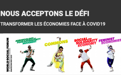 NOUS ACCEPTONS LE DEFI : TRANSFORMER LES ECONOMIES FACE AU COVID 19