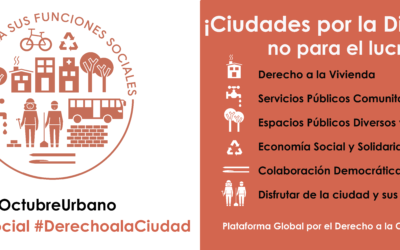 ¡Ciudades por la Dignidad, no para el lucro!