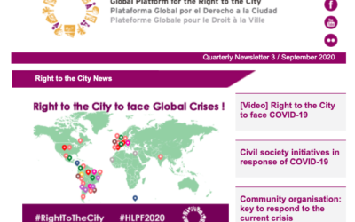 Right to the City News-September 2020