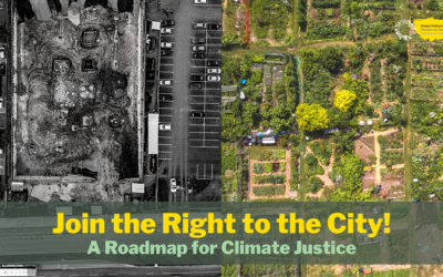 Derecho a la Ciudad: Hoja de Ruta por la Justicia Climática