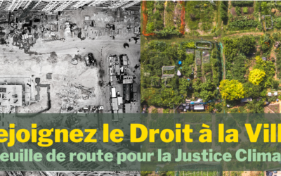 Droit à la Ville: Feuille de route pour la Justice Climatique