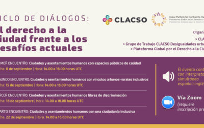 Documentos Temáticos de la PGDC 2021: Una experiencia de aprendizaje colectivo sobre el Derecho a la Ciudad