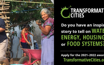 Open call for the fourth Edition of the Transformative Cities Award (2021–2022)