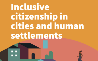 [THEMATIC PAPER] Inclusive Citizenship in Cities and Human Settlements