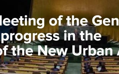 The High-Level Meeting of the General Assembly on the progress in the implementation of the New Urban Agenda