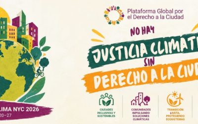 El derecho a la ciudad en la Semana del Clima de Nueva York 2026