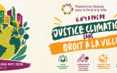 Le droit à la ville à la Climate Week NYC 2026