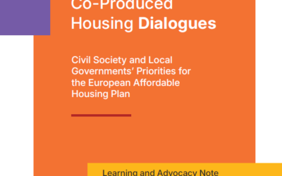 [Re]claiming Co-Produced Housing Dialogues: learning and advocacy note